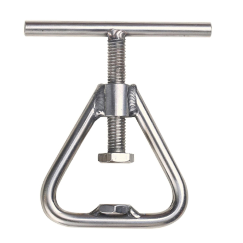 WZNut Cracker Black Walnut Cracker Stainless Steel Pecan Cracker