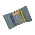 thumbnail image 4 of New Waterproof Eel Skin Leather Key Case Holder Credit Card Wallet (Grey), 4 of 6
