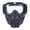 Clear, variant on Win s Way Detachable Full Face Shield Goggles, Anti-Fog Windproof Protective Mask, TPU Safety Goggle for Welding Riding Outdoor Sports & Industrial Use for Adults