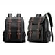thumbnail image 2 of Mochila Mtvxesu con Bolsa para Almuerzo, Mochila de Cuero para Laptop para Hombre, Mochila para Trabajo, Negocios, Viajes, Oficina, Universidad, Mochila Informal para Computadora Portátil de 15.6 Pul, 2 of 7