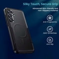 thumbnail image 3 of Entronix Magnetic Protective Case for Galaxy S26, Anti-Slip Shockproof Rugged Cover, Black, 3 of 5