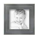 thumbnail image 2 of ArtToFrames 5" x 5" Muted Cold Silver Picture Frame, 5x5 inch Silver MDF Poster Frame (WOM-4682), 5 Pack, 2 of 6