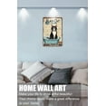 thumbnail image 2 of Tuxedo Cat Wash Your Paws Cat Art Retro Aluminum Sign 12x8 IN Metal Tin Sign Funny Bathroom Decor Cat Gifts Cat Tin Sign for Home Vintage Animal Prints, 2 of 6