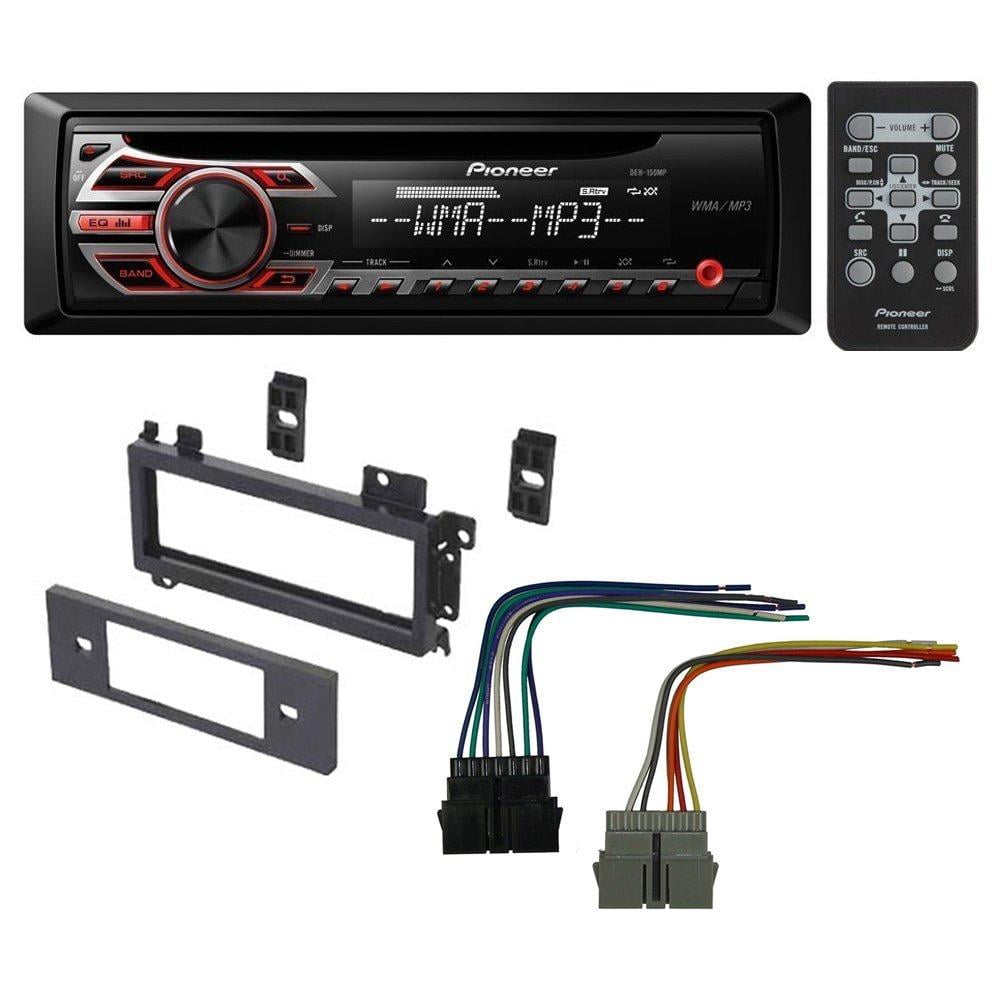 Pioneer CD/AM/FM Car Stereo Radio install Package for 1994-2001 Dodge RAM  TRUCK