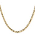 thumbnail image 2 of 14K Yellow Gold Anchor Chain Styles Necklace 3.75 mm Concave 20 inch, 2 of 4