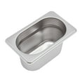 thumbnail image 5 of 10* Steam Table Pans,201 Stainless Steel Steam Table Pan, Commercial Stainless Steel Pan, Catering Food T for Restaurants, Hotels, Cafeterias, Canteens, 5 of 15