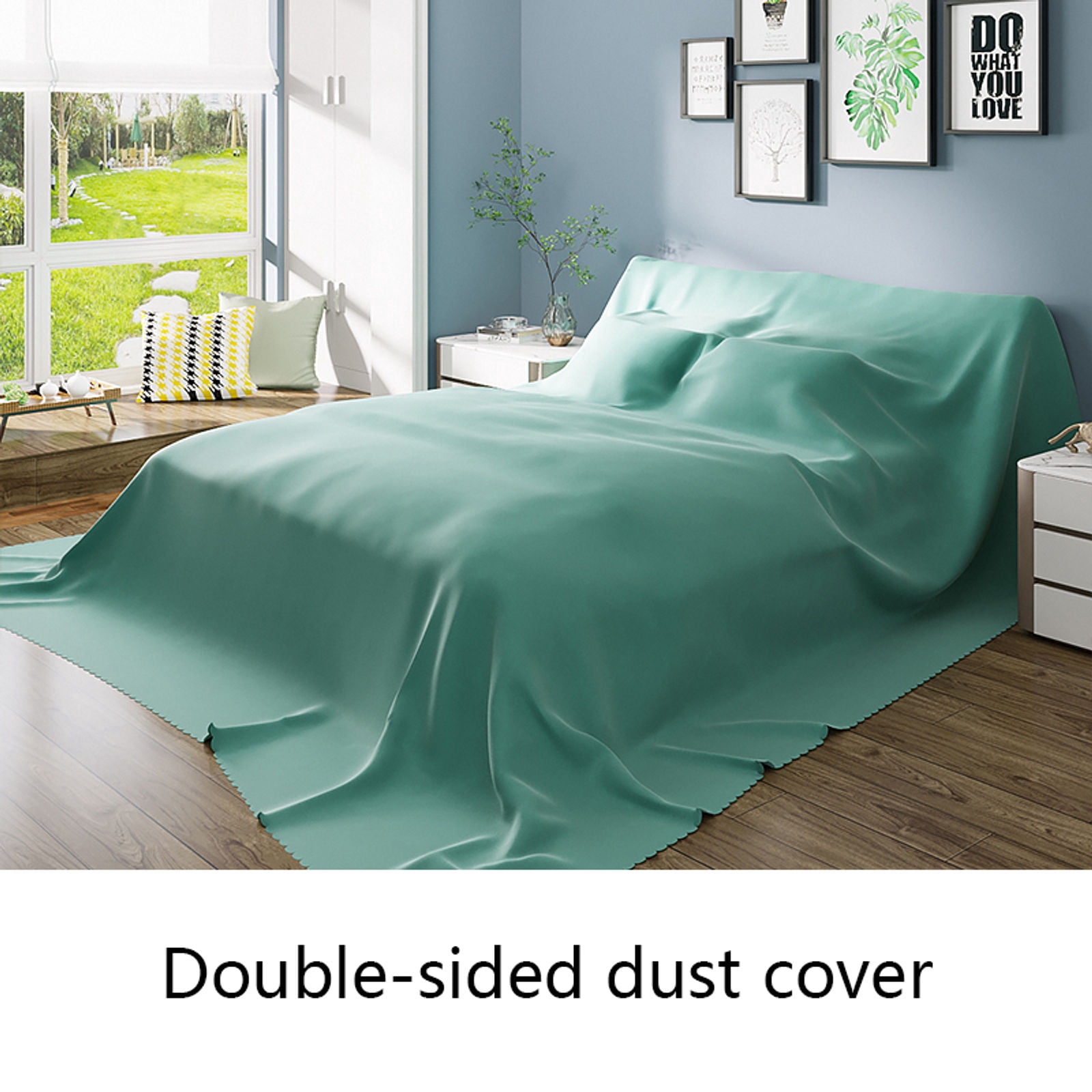 Furniture Cover Sectional Couch Covers Drop Cloths, Extra Large Bedspread Sofa Storage Covers Dust Cover For Outdoor Indoor Storage-Navy blue-350x450cm(137x177in)