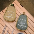 thumbnail image 2 of Advancent Vajilla de camping Tazón de almacenamiento Cucharas Bolsa Organizador Estuche de transporte Viajes Senderismo Utensilios Bolso Caqui Type3 NO3, 2 of 6