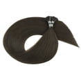 thumbnail image 7 of Sassina Hair Keratin Bond Flat Tip Extensions 100% Virgin Hair 2A# Dark Chocolate Brown 22 Inch, 7 of 7