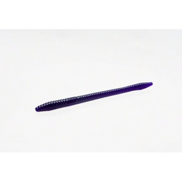 Zoom Bait Finesse Worm Bait-Pack of 20 (Black Grape, 4.75-Inch)