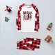 thumbnail image 2 of Pijamas Navideños Para La Familia Trajes A Juego Conjunto Cálido Impreso Ropa Para El Hogar Conjunto de Mamá de Dos Piezas Odeerbi ODB189860, 2 of 9