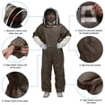thumbnail image 3 of Traje de abeja para hombres y mujeres l Traje de apicultura con guantes y velo (chaqueta, pantalones, guantes) para apicultores, 3 of 7