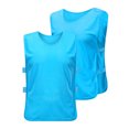 thumbnail image 3 of Wiyuqeen Boys Mesh Breathable Soccer Jersey Training Uniform Solid Color for School Sports Game Basketball Team Practice 5-17 Years, 3 of 6