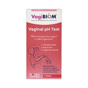 Biom Probiotics Feminine pH Balance Home Test Kit for Women, 2 Count