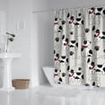 thumbnail image 2 of Bulldog Dog Shower Curtain 72"x84" ,Bathroom Decorative Shower Curtains Set with 12 Hooks,Modern Waterproof Washable Shower Curtain, 2 of 6