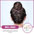 thumbnail image 3 of OHOIOLLA 12Pcs Full Circular Stretch Hair Comb Headband Comfortable Zig Hairband for Various Hair Types, 3 of 6