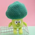 thumbnail image 4 of Almoha para abrazar Regalos para y amigos Verduras rellenas suaves y apretas Brócoli Zulema Almohada de peluche, 4 of 8