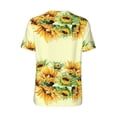 thumbnail image 2 of Daiia Sunflowers On A Yellow Background Mens Baseball Jersey Button Down Shirts Short Sleeve Sports Uniforms-Medium, 2 of 9