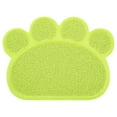 thumbnail image 3 of Cat Litter Box Mat, Cat Litter Mat Practical Waterproof With Paw Shape For Dogs For Cats For Small Pets Sky Blue,Green, 3 of 8