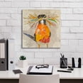 thumbnail image 5 of Epic Graffiti 'Hope II' by St. Hilaire Elizabeth, Canvas Wall Art, 18"x18", 5 of 8
