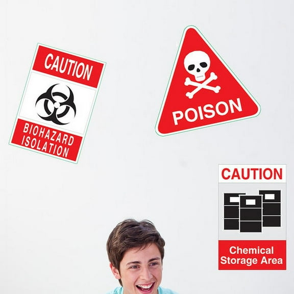 Wallhogs Sign Multi-Pack III Wall Decal