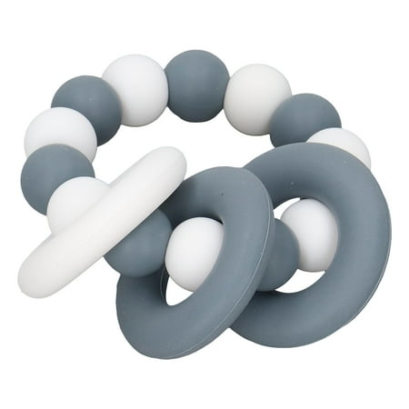 

Baby Teething Bracelet Food Grade Infant Moderate Hard Easy Grip For Newborn