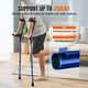 thumbnail image 4 of Muletas de antebrazo VEVOR para adultos, ajustables en 11 niveles de altura y con puño superior de 4 niveles, ligeras de aluminio, para cirugía de lesiones de pierna y personas con discapacidad, 1 par, 4 of 5