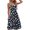 navy blue, variant on SBYOJLPB Women'S Dress Women Sexy O-Neck Sunflowerl Printing Slip Strap Sleeveless A-Line Skirt Dresses,Yellow