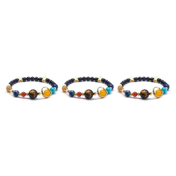 Minnieouse Brazalete de sistemas solares Brazalete ajustable Joyas Type1 NO1