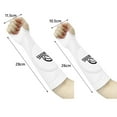 thumbnail image 6 of 2Pcs Volleyball Arm Sleeves Thumb Hole Design Super Soft High Elastic Breathable Forearm Sleeves Padded Volleyball Sleeves, 6 of 7