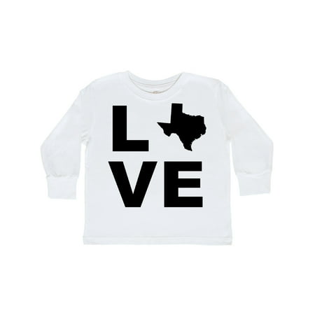 

Inktastic Love Texas Gift Toddler Boy or Toddler Girl Long Sleeve T-Shirt