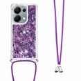 thumbnail image 1 of Funda FOXDOCK para Xiaomi Redmi Note 13 Pro 4G con Cuerda Ajustable, Brillo Líquido, Protección Antigolpes y Lente – Ideal para Regalo, 1 of 6