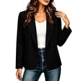 thumbnail image 4 of QIYAGBSA Blazer for Women, Long Sleeve Lapel Collar with Pockets for Office and Casual, 4 of 7
