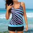 thumbnail image 1 of iTNHFP Swimwear Coverups for Women Kimono Women Plus Size Bikini Swimwear Tankini Digital Print Bikini Set Swimsuit Adjustable Strap Split Bathing Suit, 1 of 7