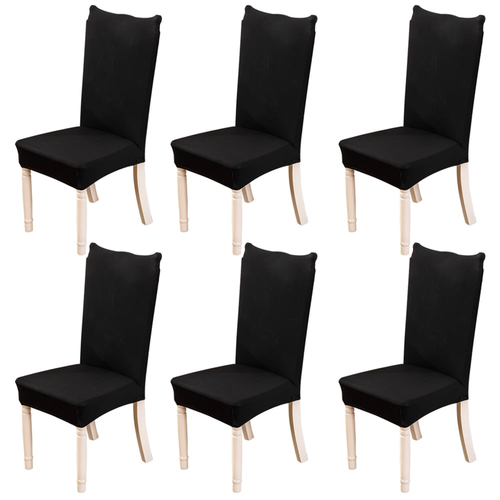 Details about / 1//4//6pc Chair Covers Dining Room Spandex Stretch Slipcover Seat Cover Protector