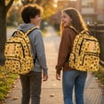 thumbnail image 2 of Bulopur Sunflower Capybara Kids Backpack for Girls Boys, Kawaii Animal Print School Bag Lightweight/Breathable/Durable/Waterproof Multi-Pocket Book Bag for Daily Use, 2 of 7