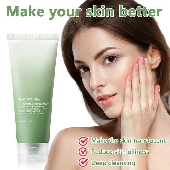Pore Deep Cleansing Foaming Cleanser Double Cleansing Hyaluronic Glycerin Face Cleanser 150ML