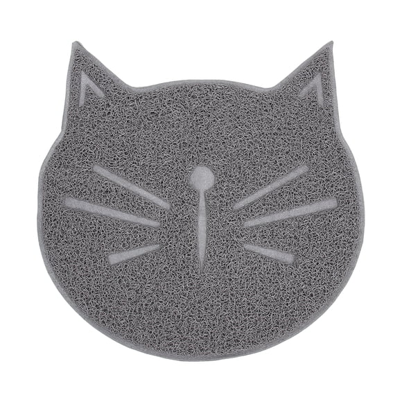 AUQ Tapis de Litière Frcolore pour Chat, Tapis de Capture, Attrape-Mat, Tapis de Griffes pour Animaux, Cache-Nourriture pour Chats, Tapis Intérieur
