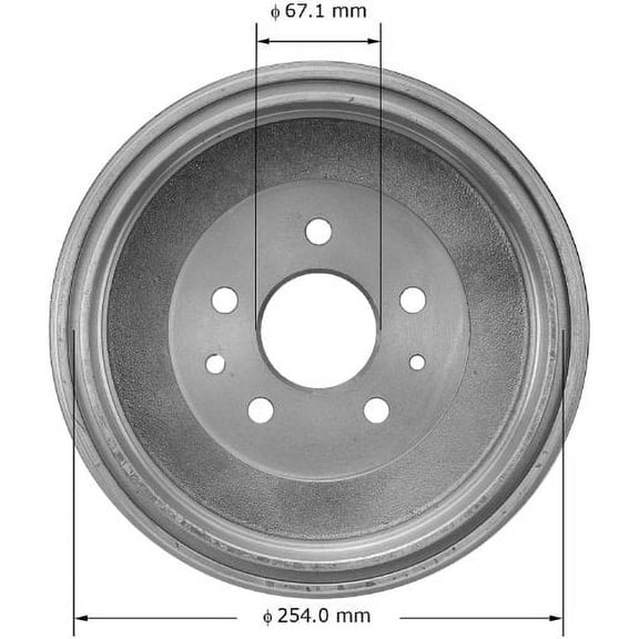 Bendix PDR0769 Brake Drum