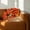 Orange, variant on Blanket — Flower Bundle Blanket for Home Décor and DIY Projects, 31.50 in, Blue
