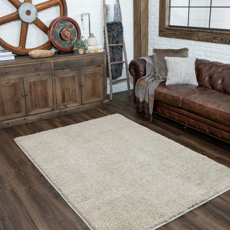 Mohawk Home Willow Creek Solid Shag Area Rug Ivory Walmart Com