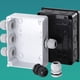 thumbnail image 5 of Tholdsy Caja de conexiones hecha de ABS impermeable de alta resistencia y dureza fuerte resistencia al impacto Electrónica tipo+2, 5 of 6