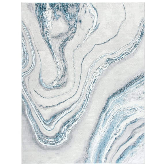 SAFAVIEH Orchard Edwin Modern Area Rug, Grey/Blue, 10' x 14'