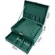 thumbnail image 2 of Caja de almacenamiento de joyas, caja de joyería de viaje 2 capas de joyas, caja de almacenamiento de joyas collar / anillo / joyería de pulsera PenghuiLiu 9024719193885, 2 of 5