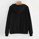 thumbnail image 3 of Uootdi Mardi Gras Womens Drawstring Hoodies for Women Carnival Crewneck Heart Print Hooded Long Sleeve Pullover Festive Color Block Loose Sweatshirts Gift, 3 of 4