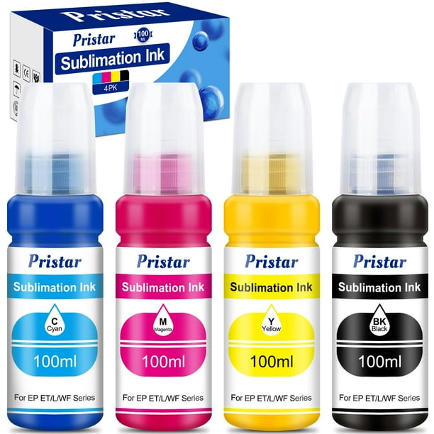 Tinta de sublimación Pristar para impresora EPS Ecotank de 400 ml