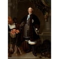 thumbnail image 2 of Pieter Nason 11x14 Black Ornate Wood Framed Double Matted Museum Art Print Titled: Count Johan Maurits Van Nassau-Siegen (1604-1679) as the Grandmaster of the Knights of Malta (1666), 2 of 5