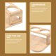 thumbnail image 5 of EeaseMX Soporte de madera para tarros de especias, soporte de madera para condimentos, estante multiusos para especias, estante para botellas de aceite de cocina, 5 of 7