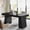 Black, variant on Tribesigns 55.1" Conference Table for 4-6 People, Modern Meeting Table with Thick Tabletop