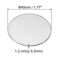thumbnail image 2 of 45mm Steel Disc, 15Pcs Round Metal Stamping Blanks Tags Circle Metal Strike Plate DIY for Engraving, 2 of 6